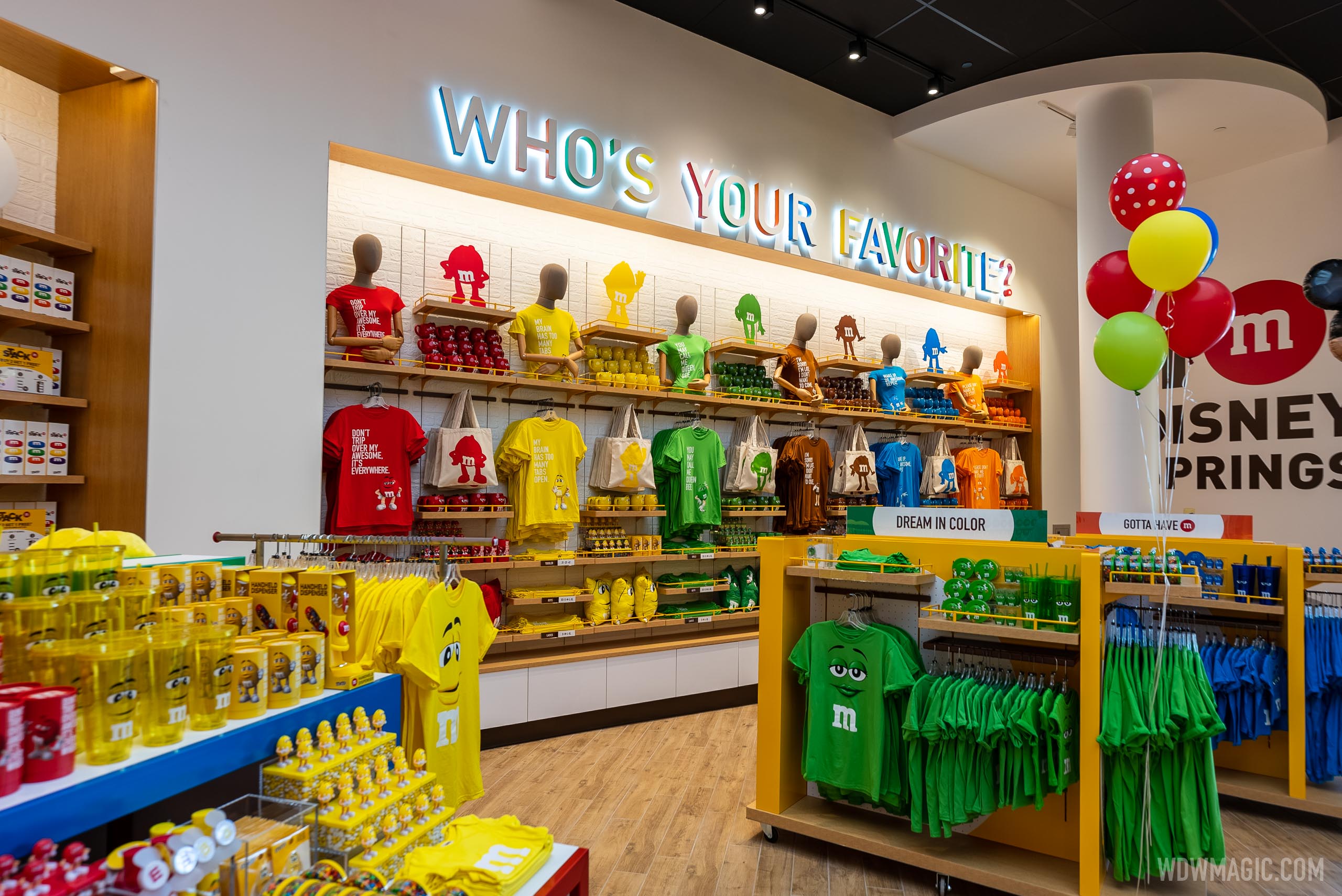 PHOTOS - M&M'S Store Disney Springs now open