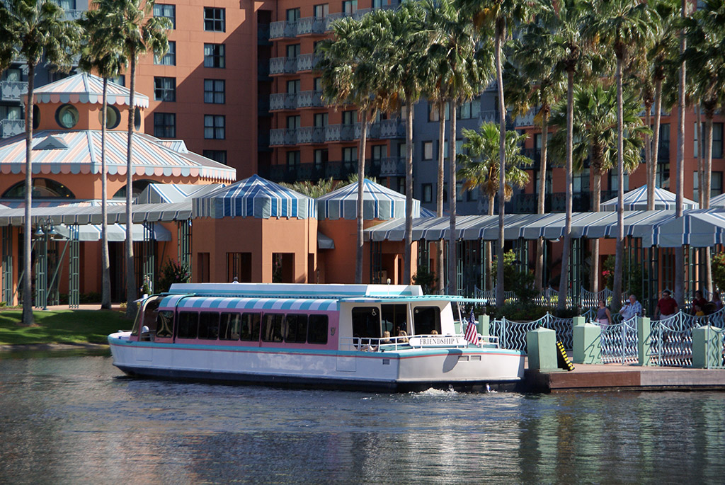 Friendship Boats return to service at the EPCOT area resorts in November
