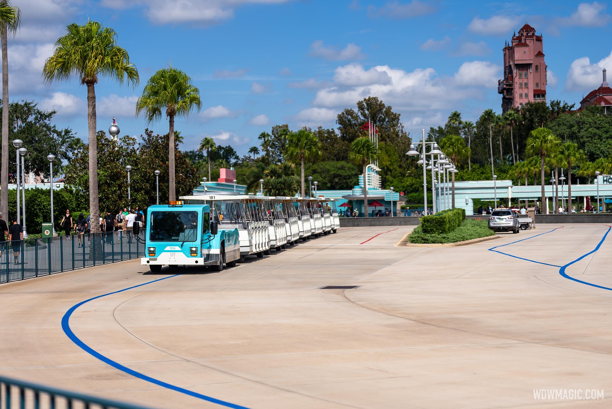 Parking lot tram service makes a long-awaited return to Disney's Hollywood Studios and EPCOT