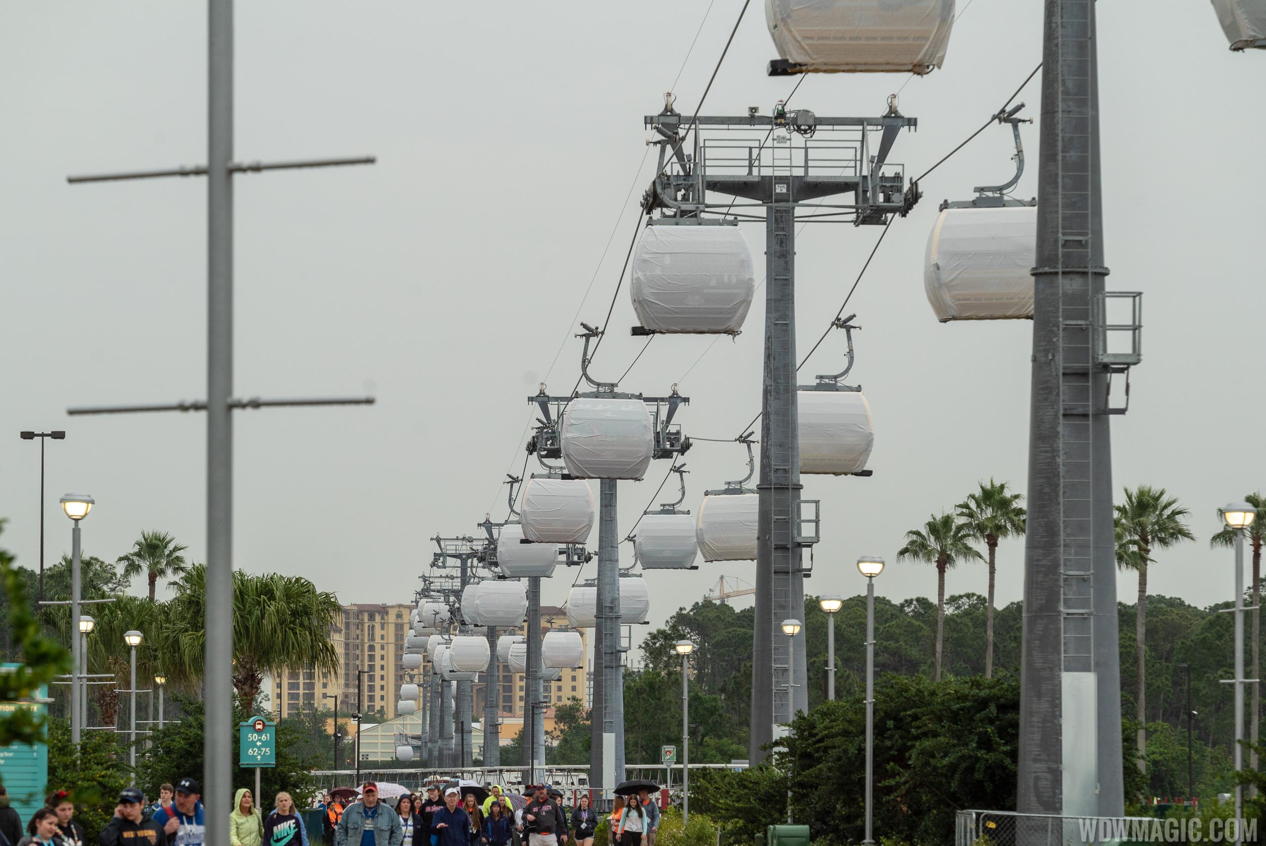 VIDEO Disney Skyliner testing continues at Disney s 