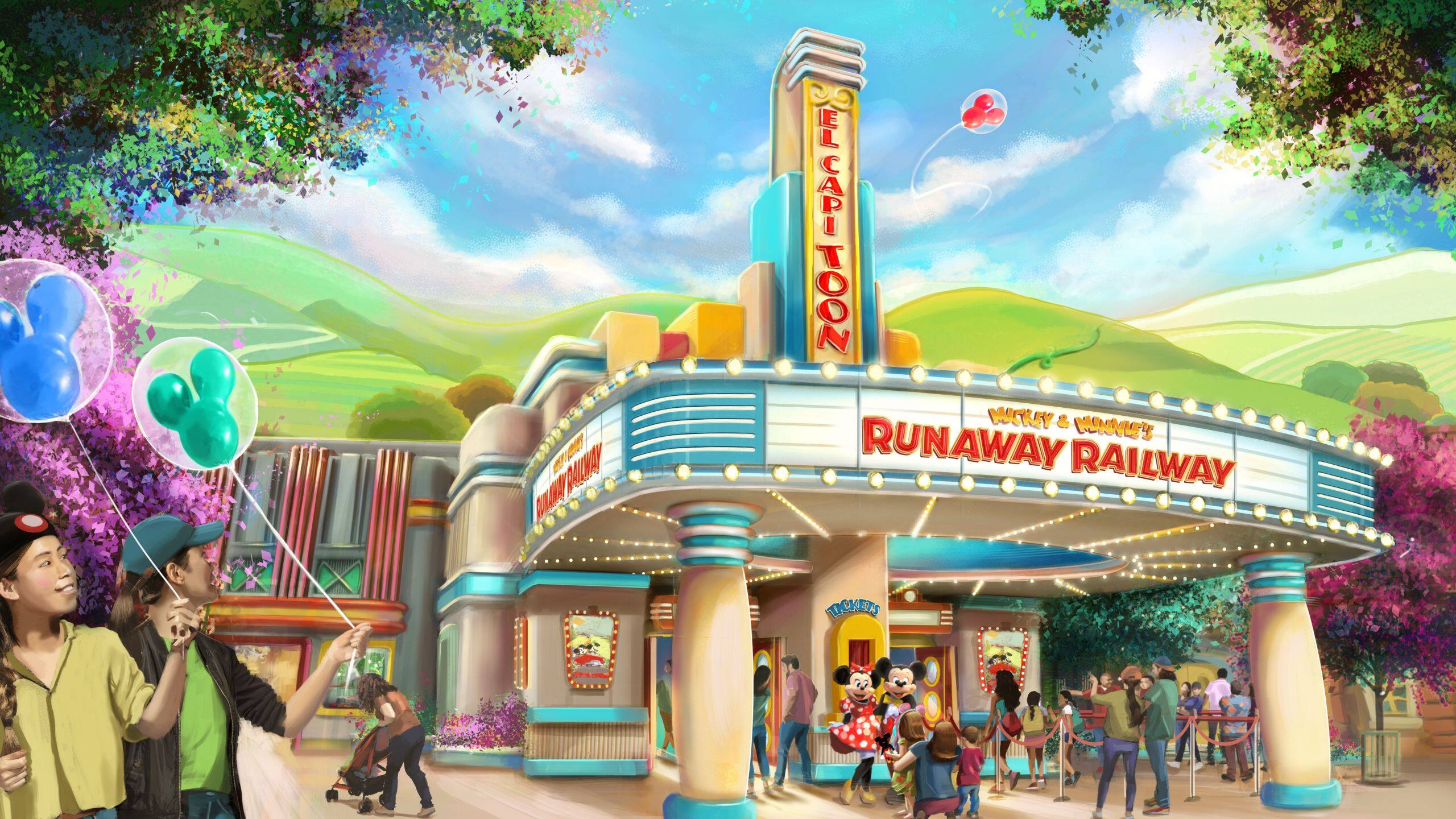 DLR/WDW - Mickey & Minnie's Runaway Railway - D-Tech Mickey