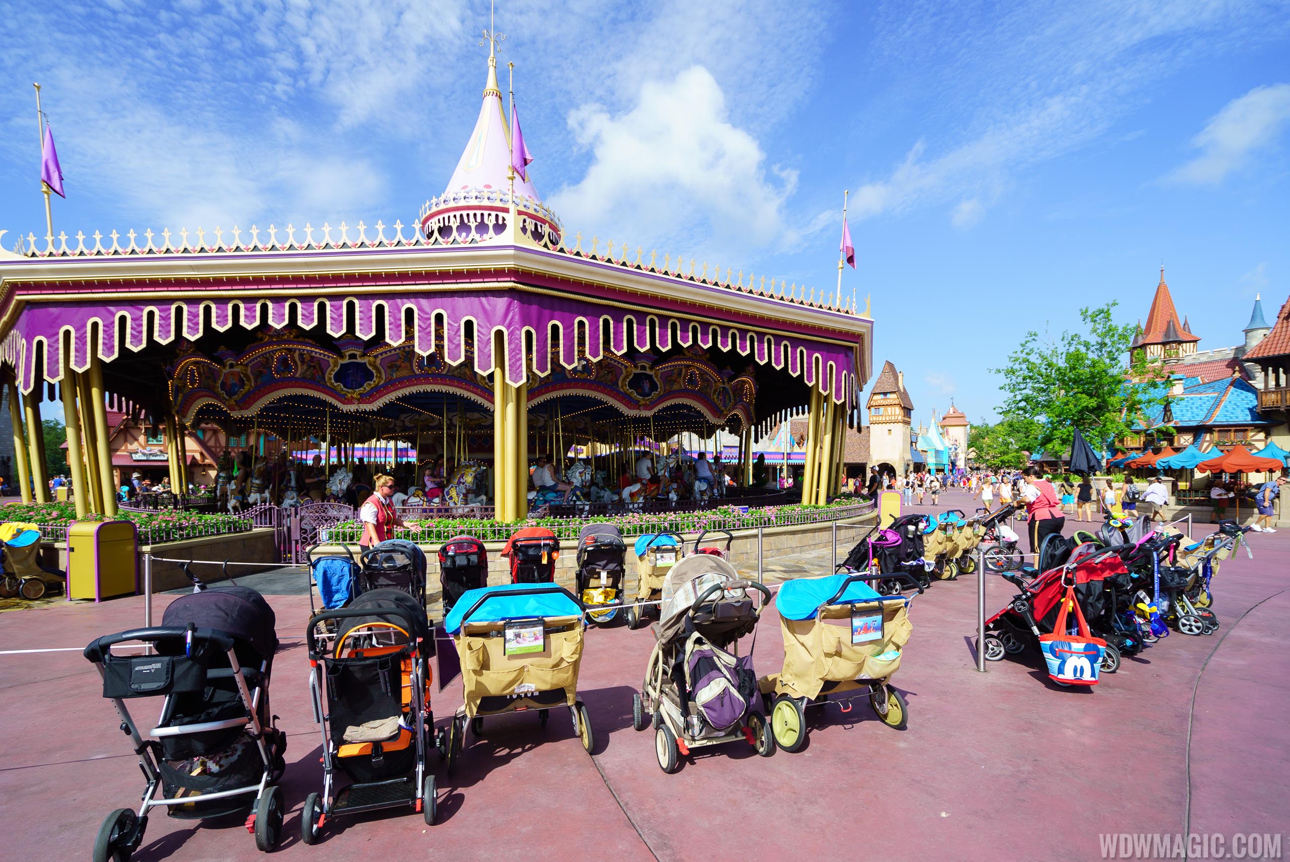 How to Properly Use a Stroller in Walt Disney World