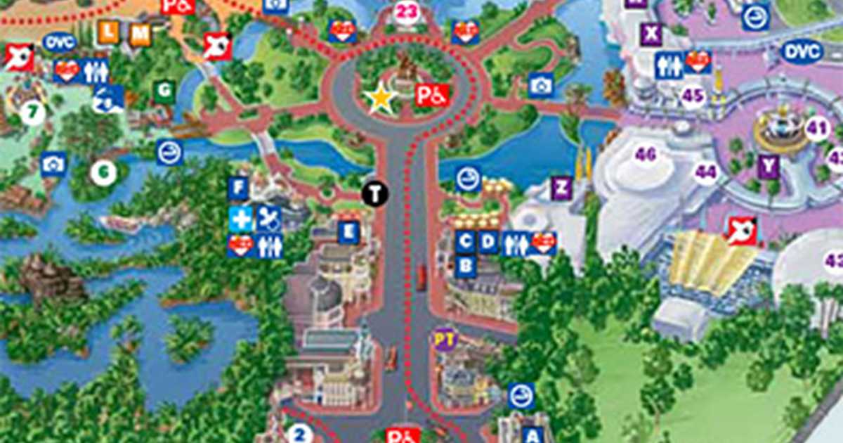 disneyland map 2022